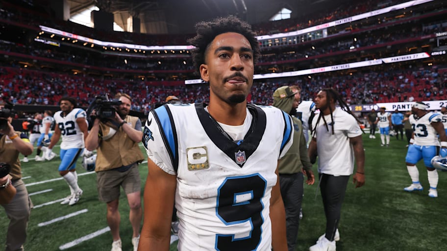 Carolina Panthers quarterback Bryce Young