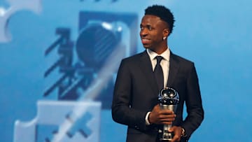Vinicius Jr scooped The Best FIFA Men's Player award for 2024