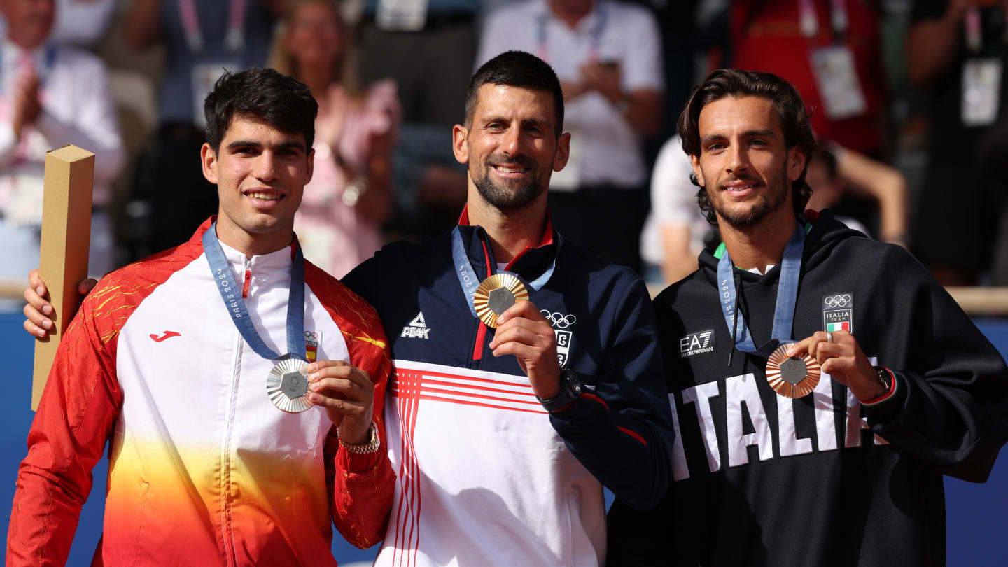 Carlos Alcaraz reveals what Novak Djokovic said at the net after Olympic loss