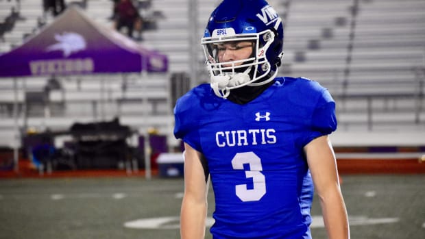 Parker Mady was the 4A SPSL's top all purpose performer in 2023 at wide receiver and kick returner for Curtis.