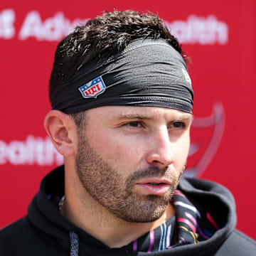 Baker Mayfield has 'become a professional quarterback' with the Buccaneers.