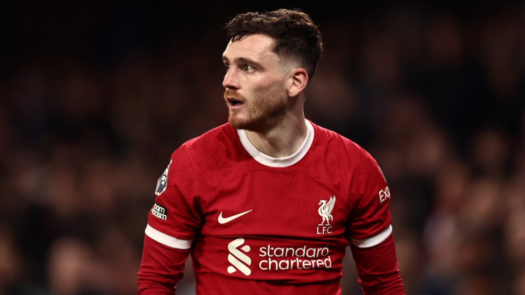Andrew Robertson missed a lot of games in 2023/24