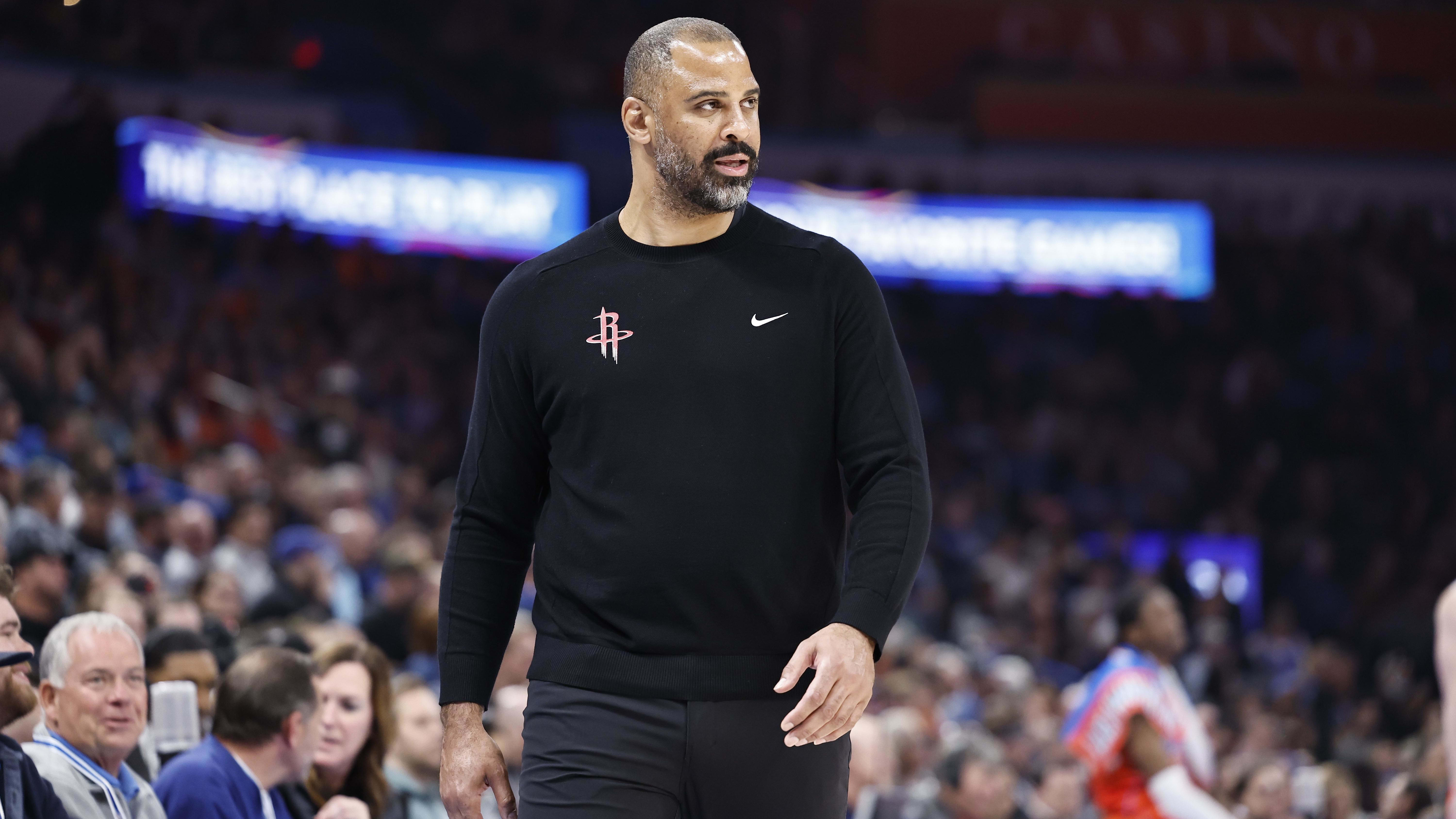 Rockets Ime Udoka Named Western Conference Coach of the Month