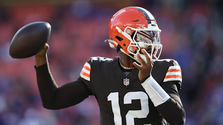 Cleveland Browns quarterback Shedeur Sanders