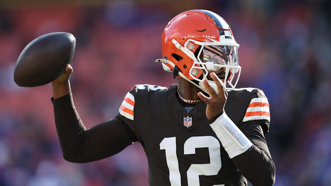 Cleveland Browns quarterback Shedeur Sanders