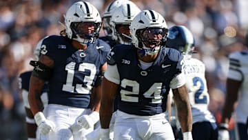 Penn State football linebacker Amare Campbell