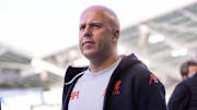 Arne Slot revealed the Reds will be down a midfielder to finish the season.