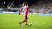 Lionel Messi con la maglia dell'Inter Miami