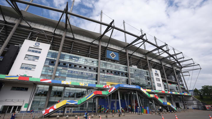 Das Volksparkstadion des Hamburger SV