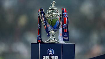Le trophée de la Coupe de France - remporté par le PSG l'an passé