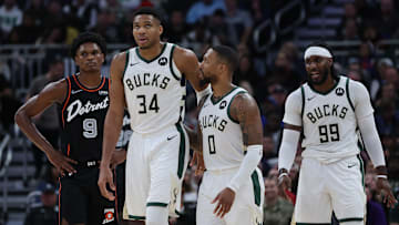 Detroit Pistons v Milwaukee Bucks