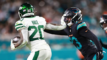 NY Jets running back Breece Hall