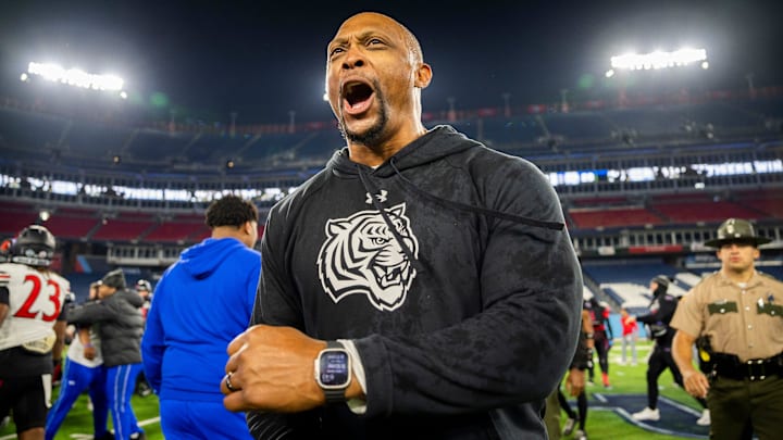 Tennessee State head coach Eddie George