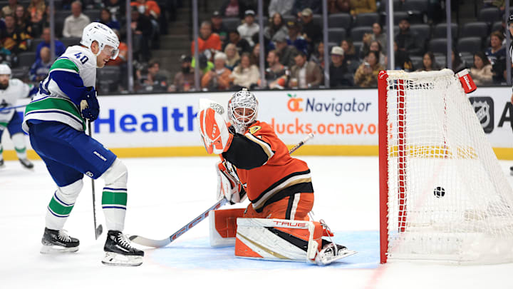 Vancouver Canucks v Anaheim Ducks
