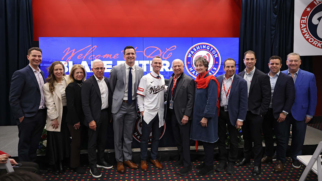 Washington Nationals Introduce Blake Butera