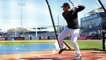 Jorbit Vivas estuvo en el Spring Training de los Yankees