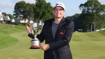 Keegan Bradley at the Travelers Championship 