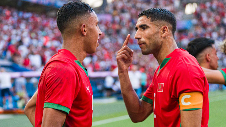 Soufiane Rahimi and Achraf Hakimi