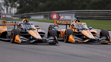 Pato O'Ward, Christian Lundgaard, McLaren, IndyCar