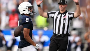 Penn State football wide receiver Trebor Pena