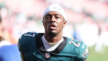 Philadelphia Eagles cornerback Quinyon Mitchell