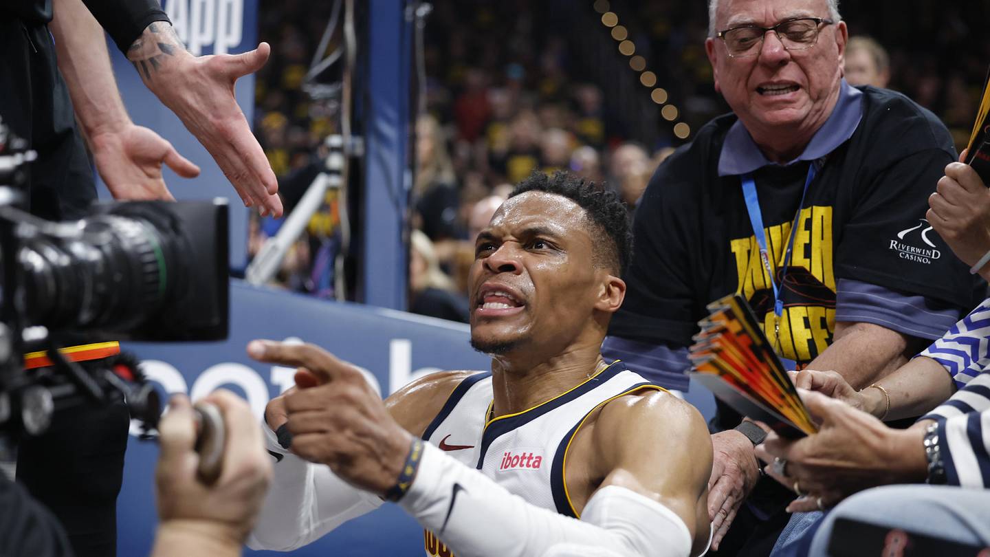 Russell Westbrook with Denver Nuggets