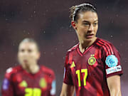 Die Nationalspielerin Felicitas Rauch