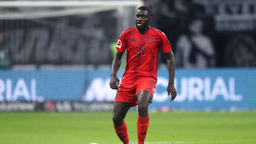 Bayern Munich defender Dayot Upamecano closing on a return from minor injury.