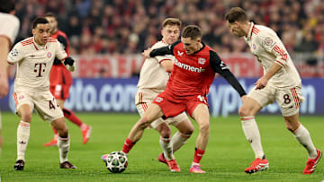 Bayern de Munique goleou o Leverkusen por 3 a 0 no jogo de ida