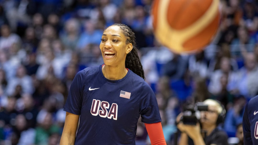 USA V Germany, Women. USA basketball showcase.