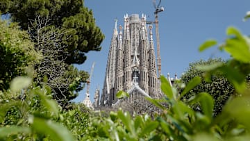 The Sagrada Familia in Barcelona, Spain