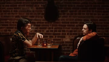 Adam Pearson and Sebastian Stan in A Different Man