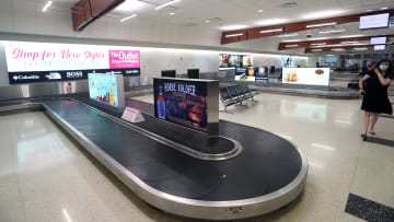 The part of the airport baggage claim area that is next to be upgraded in the airport's multi-year,