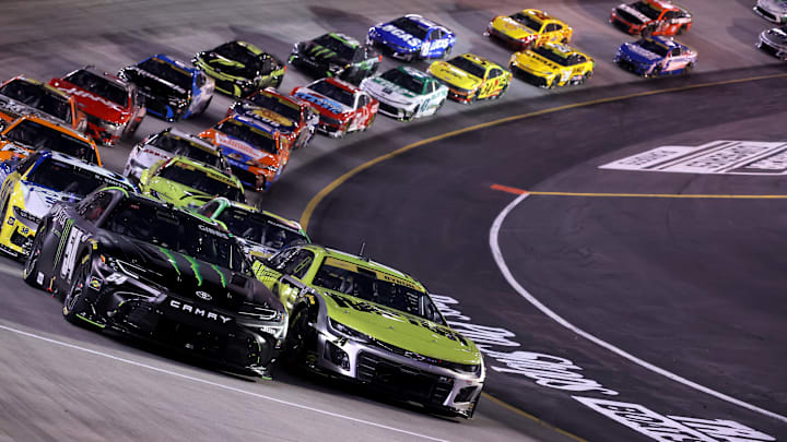 Ty Gibbs, Joe Gibbs Racing, William Byron, Hendrick Motorsports, Bristol Night Race, NASCAR