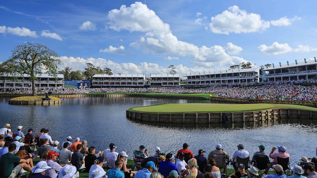 The 17th is a must-see at the Players Championship.