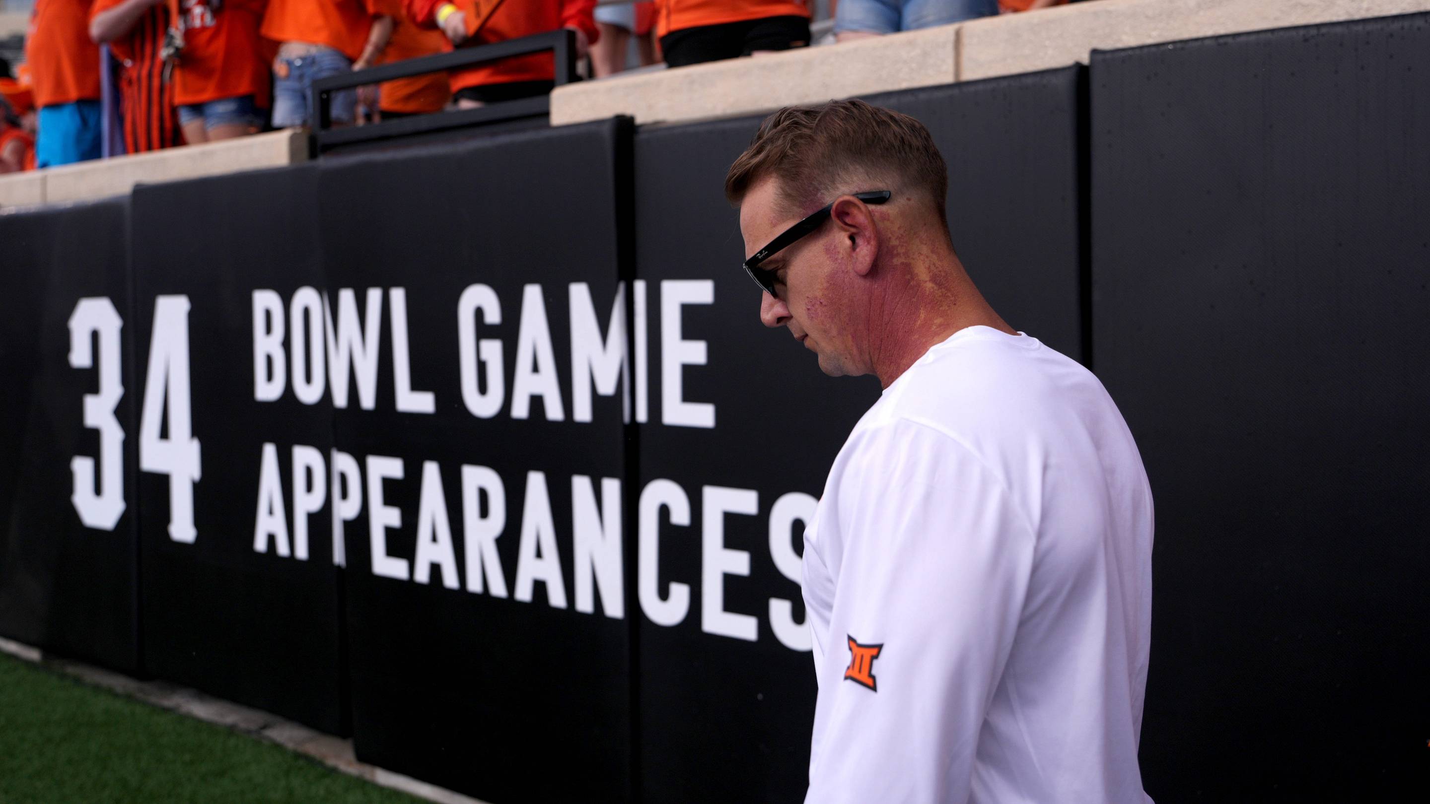 Oklahoma State head football coach Eric Morris. | USA TODAY Network via Reuters Connect