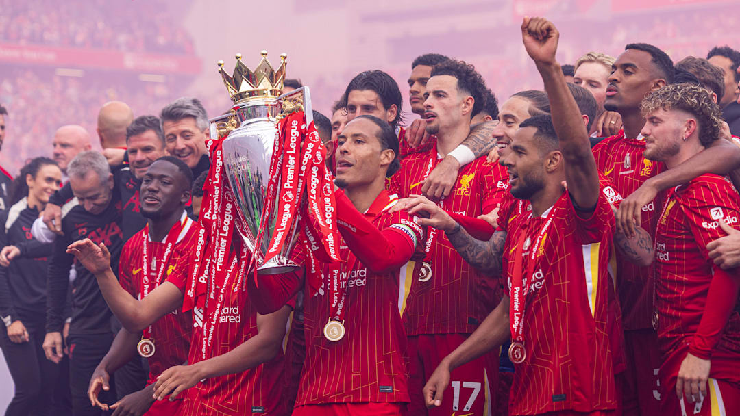 Liverpool don’t top the standings despite winning last term’s title.