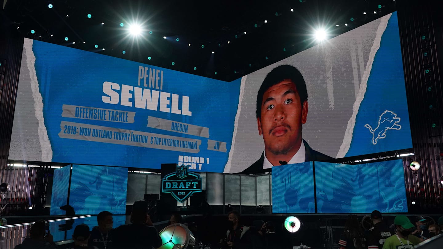 49ers Pick Penei Sewell in 2021 NFL Redraft