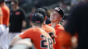 Feb 18, 2023; Surpise, AZ, USA; During the Sanderson Ford College Classic game between the Minnesota Golden Gophers and the Oregon State Beavers at Surprise Stadium. Mandatory Credit: Chris Coduto-Imagn Images
