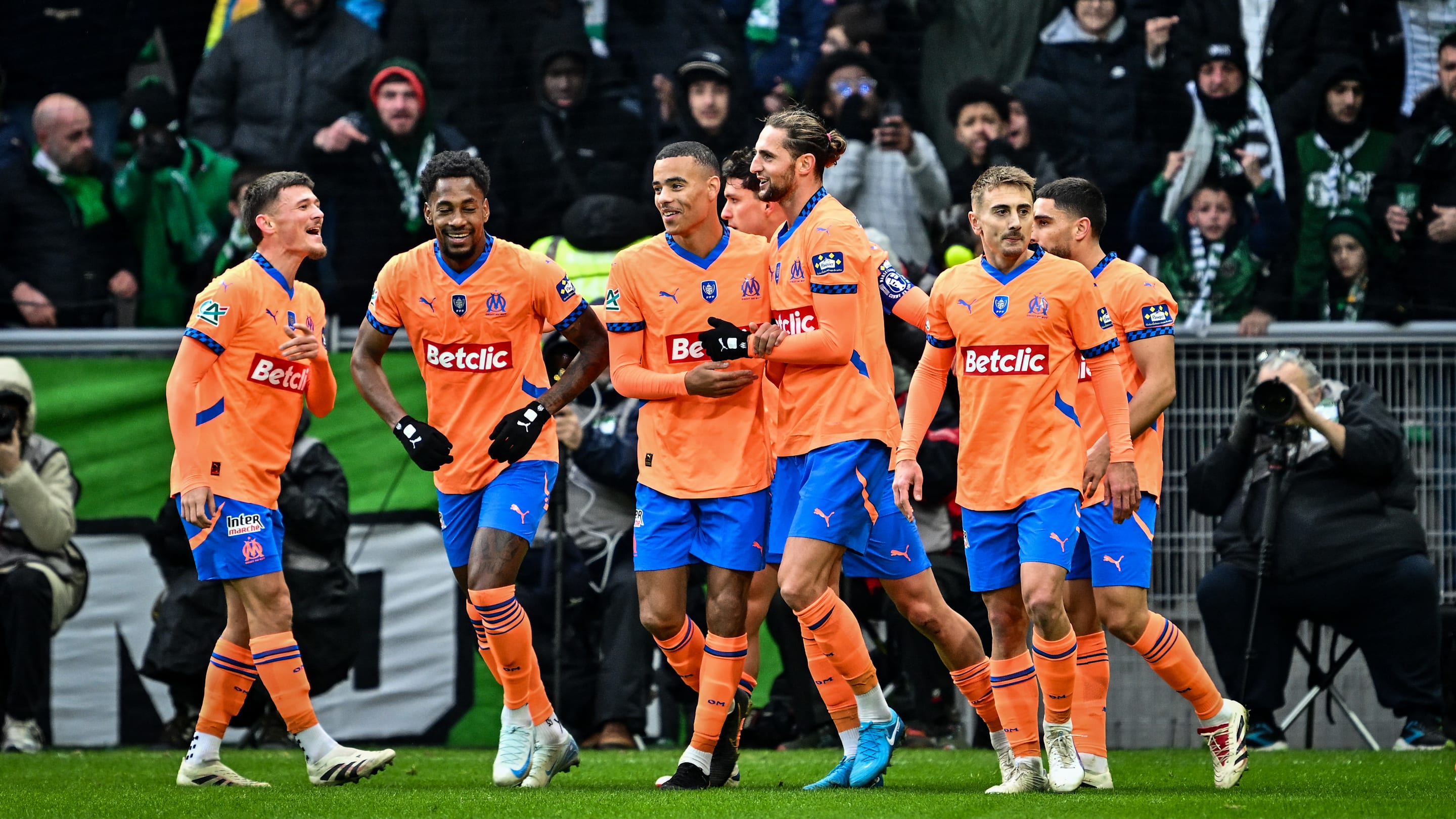 ASSE - OM (0-4) : Les notes de la qualification écrasante des Phocéens pour les 16èmes de Coupe de France