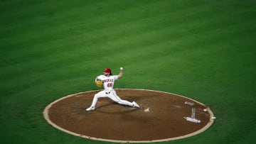 Texas Rangers v Los Angeles Angels