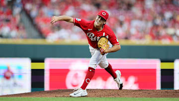 Cincinnati Reds pitcher Connor Phillips