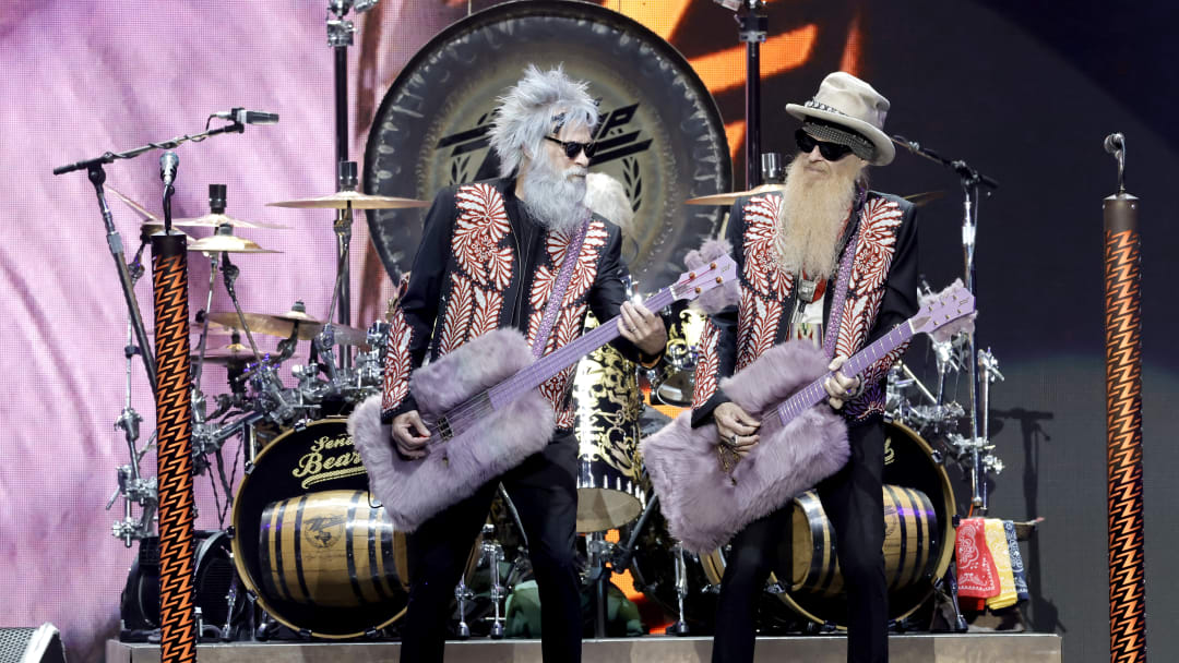 ZZ Top in concert