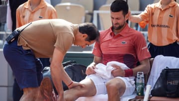 Novak Djokovic at the French Open