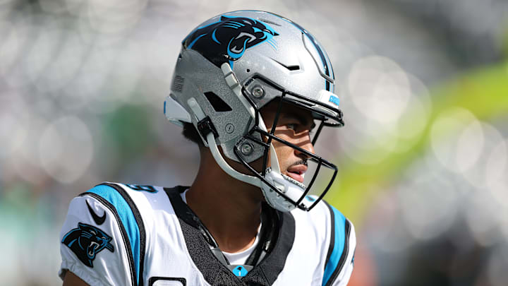 Carolina Panthers quarterback Bryce Young