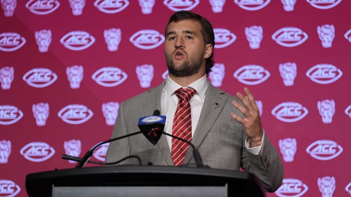 NC State football quarterback Grayson McCall