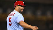 Albert Pujols encontró un fanático en su contra en MLB
