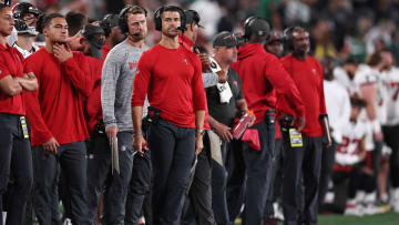 Former Tampa Bay Buccaneers offensive coordinator Dave Canales didn’t get off to a great start in his first game with the Panthers.