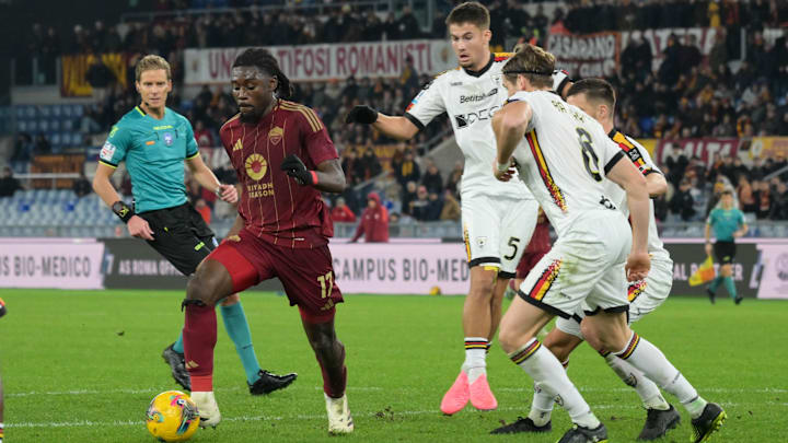 Lecce x Roma se enfrentam pela Serie A Italiana 2025/26