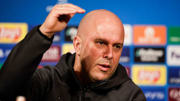Liverpool FC Training Session And Press Conference - UEFA Champions League 2024/25 Round of 16 First